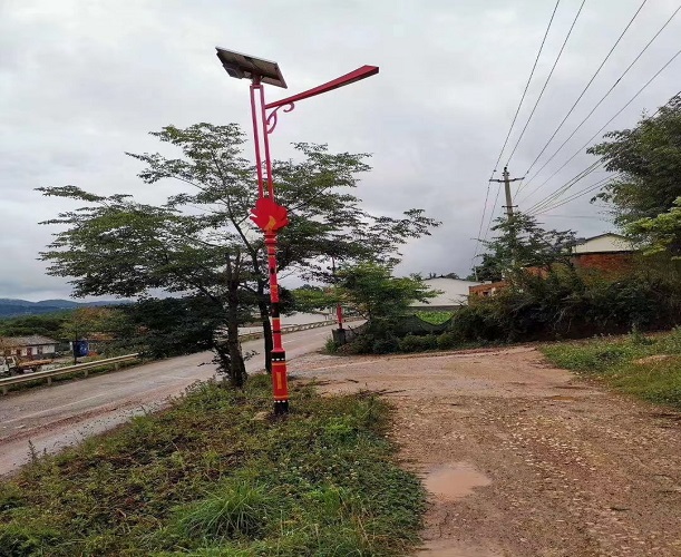 楚雄民族风太阳能路灯